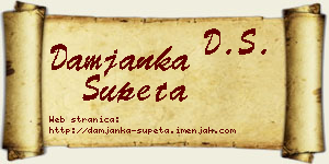 Damjanka Šupeta vizit kartica
